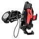 Держатель для телефона Hoco CA73 на велосипед, мопед, мотоцикл 4.5-7" Black - изображение 3