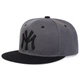 Кепка снепбек (Snapback) Нью Йорк NY Графитовый 56-61р (9011) - изображение 4