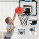 Детский набор для игры в баскетбол со звуковыми эффектами и электронным табло + мяч - изображение 4