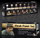 Zestaw farb akrylowych Scale75 Flesh Paint Set 8 odcieni (8412548222554) - obraz 2