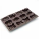 Форма для выпечки печенья Lessner Chef Choco 10261 19,5x34x4 см коричневая - изображение 2