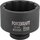 Головка ударная Forcekraft 1" 12-гранная 85 мм (FK-48885) - изображение 1