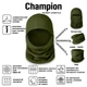 Балаклава подшлемник многофункциональная Champion microfleece-X 280 г/м Оливковый 2349 - изображение 2