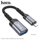 Адаптер Hoco UA24 iP male to USB female 2.0 converter - зображення 2
