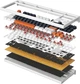 Ігрова клавіатура GamePro MK180W Hot-Swap Red Swich, RGB підсвічуання, USB White/Black - зображення 5