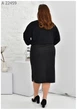 Теплая юбка-карандаш UF-Fashion МА- 22459 56 черный - изображение 4
