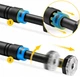 Турник раздвижной 4FIZJO 66-100 см Black/Blue (P-5907739314758) - изображение 3