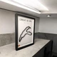 Об'ємна Рамка з 3D Трасою Circuit de Spa-Francorchamps / Stavelot, Belgium / Спа-Франкоршам в Масштабі 1:40 000 Black Matte / Frame 32x23x3 - зображення 3