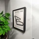 Объемная Рамка с 3D Трассой Red Bull Ring Circuit / Spielberg, Styria, Austria / Ред Булл Ринг в Масштабе 1:40 000 Black Matte / Frame 32x23x3 - изображение 3