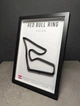 Объемная Рамка с 3D Трассой Red Bull Ring Circuit / Spielberg, Styria, Austria / Ред Булл Ринг в Масштабе 1:40 000 Black Matte / Frame 32x23x3 - изображение 9