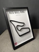 Объемная Рамка с 3D Трассой Red Bull Ring Circuit / Spielberg, Styria, Austria / Ред Булл Ринг в Масштабе 1:40 000 Black Matte / Frame 32x23x3 - изображение 13