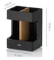 Тримач для зубних щіток Kela Cube чорний (23688) (4025457236884) - зображення 3