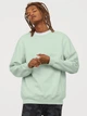 Свитшот мужской H&M 6858131wer XS Мятный (PS2030000339914) - изображение 1