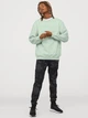 Свитшот мужской H&M 6858131wer XS Мятный (PS2030000339914) - изображение 4