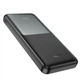 Повербанк Hoco J136 (10000 mAh, Type-C, USB, 22.5W, PD20W, LED дисплей, быстрая зарядка) - Черный - изображение 4