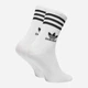 Набор мужских носков высоких хлопковых Adidas IJ0733 46-48 3 пары Белый/Черный (4066762034697) - изображение 2