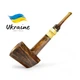 Трубка из дерева бриара ручной работы Freehand №970 - изображение 1
