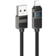 Зарядний кабель USB-Lightning для iPhone / Провід шнур Юсб Лайтнінг для зарядки айфона Apple пристроїв 1,2м Black UL1 - зображення 1
