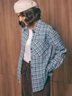 Сорочка жіноча Seventeen 2255.6282 2XL-3XL Блакитна в клітку (Sev2000000203126) - зображення 5
