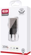Сетевой зарядный XO CE05 USB+Type-C/PD 30W+QC3.0 18W Black (XO-CE05-BK) - изображение 3