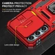 Ударостійкий чохол Camshield Army Ring для Samsung Galaxy A36 5G / A56 5G (Червоний / Red) - изображение 5