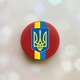 Держатель для смартфона / планшета попсокет Popsocket Красный :: Лента. Украина (принт 253) - изображение 1