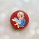Держатель для смартфона / планшета попсокет Popsocket Красный :: Моя Украина (принт 24) - изображение 1