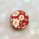Держатель для смартфона / планшета попсокет Popsocket Красный :: Цветы пастельные (принт 277) - изображение 1