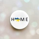 Тримач для смартфона / планшета попсокет Popsocket Білий :: Дім Україна (принт 72) - зображення 1