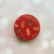 Тримач для смартфона / планшета попсокет Popsocket Червоний :: Осіннє листя (принт 107) - зображення 1