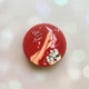 Держатель для смартфона / планшета попсокет Popsocket Красный :: Ножки (принт 62) - изображение 1