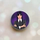 Держатель для смартфона / планшета попсокет Popsocket Серый :: Девушка с косичками. Венздей (принт 208) - изображение 1
