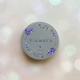 Держатель для смартфона / планшета попсокет Popsocket Серый :: Лавандовый веночек (принт 19) - изображение 1