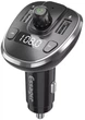Автомобільний зарядний пристрій ESSAGER Dynamic Car Bluetooth MP3 Car Charger Silver (ECCFM-DG10) - зображення 1
