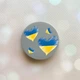Держатель для смартфона / планшета попсокет Popsocket Серый :: Сердечка Украина (принт 258) - изображение 1
