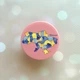 Держатель для смартфона / планшета попсокет Popsocket Розовый :: Карта. Украина (принт 261) - изображение 1