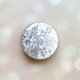 Держатель для смартфона / планшета попсокет Popsocket Серый :: Снежинка (принт 166) - изображение 1