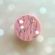 Держатель для смартфона / планшета попсокет Popsocket Розовый :: Полевые цветы (принт 270) - изображение 1