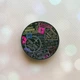 Держатель для смартфона/планшета попсокет Popsocket Черный :: Путешествия. Штампы (принт 316) - изображение 1