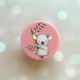 Держатель для смартфона / планшета попсокет Popsocket Розовый :: Коала (принт 132) - изображение 1
