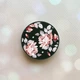Тримач для смартфона / планшета попсокет Popsocket Чорний :: Фон Троянди (принт 273) - зображення 1