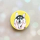 Держатель для смартфона / планшета попсокет Popsocket Желтый :: Мордочка (принт 121) - изображение 1