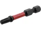Насадка отверточная ударная TORX T27 х 50 мм. HEX 1/4", 2 шт. YATO (YT-78055) - изображение 2