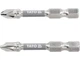 Насадка отверточная PZ2 х 50мм. HEX 1/4", покрытая никелем, 2шт. YATO (YT-78024) - изображение 1