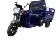 Грузовой электроскутер-самосвал трёхколёсный CROSSER Cargo 13" (1500W 60V, 45Ah) Синий - изображение 1