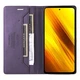 Чохол книжка на магніті G01 для Xiaomi Redmi Note 13 Pro+ 5G фіолетовий гаманець - зображення 2