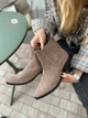 Жіночі черевики ковбойки ShoesBand Колір капучино натуральна замша на підборах 39 (25,5 см) (S36021-1д) - зображення 9