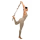 Лента эспандер стропа с 6 петлями для растяжки 110 см BLOOM STRETCH STRAP коричневый LB7087 - изображение 3