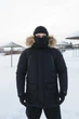 Парка зимняя мужская «HotWint» Intruder черная (1589543982/XL) - изображение 1