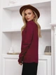 Свитер ISSA PLUS WN20-46 M марсала - изображение 2